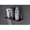 Sagittarius One 300S1-B Black Shower Caddy | Stainless Steel Shower