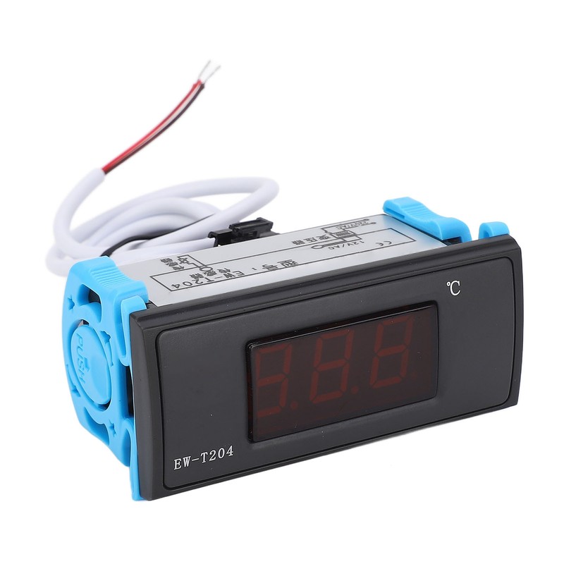 Digital Thermostat 0.1℃ Resolution 0.5℃ Accuracy Dual Display Temperature Controller