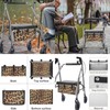 LedBack Leopard Print Rollator Walker Accessories 3 Pack Rollator Walker