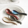 2 Pcs Starry ceramic spoon, Ramen spoon, soup spoon, dinner