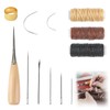 Waxed Sewing Thread Sewing Kit Including Sewing Thread, Needles, Thimble,
