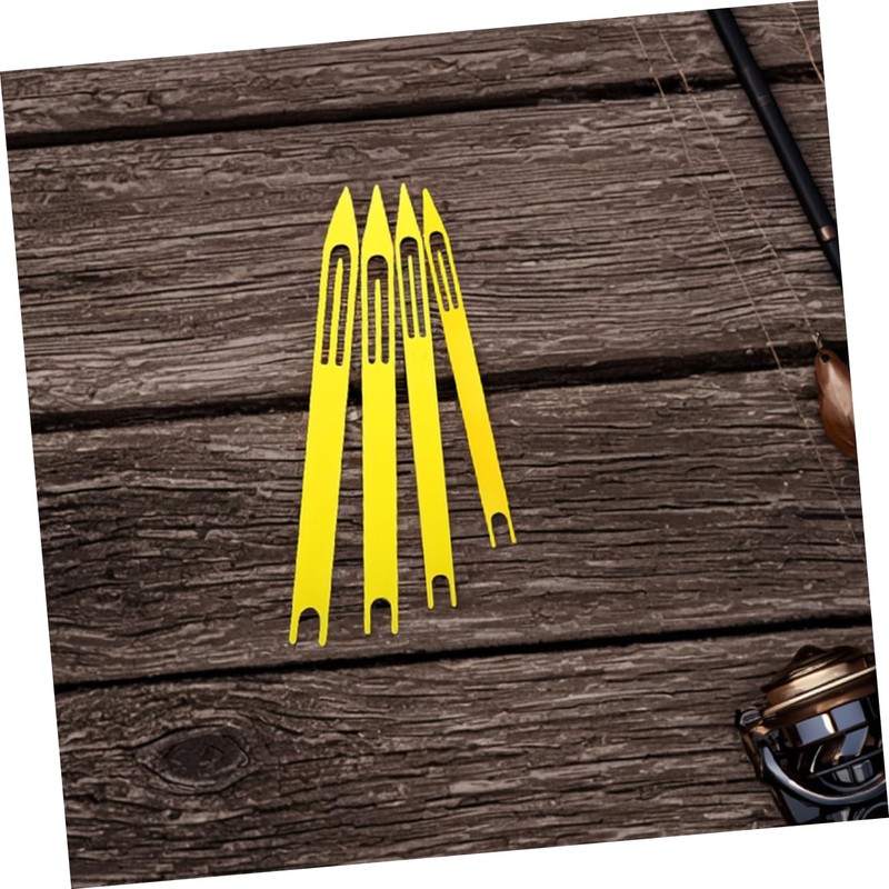 KICHOUSE Professional Net Mending Tools Set 40pcs Plastic Weaving Shuttles