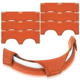 6 Pcs Hard Hat Sweatband, Washable & Reusable Cotton Hat Sweat Liner, Self Adhesive Hard Hats Liner Sweatband, Harded Hats for Sweat Bands Replacement, Harded hat Accessories