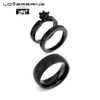 LOVERSRING Couple Ring Bridal Sets His Hers Women 18k Black