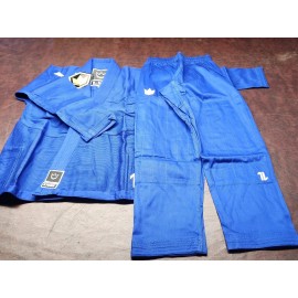 Kingz Blue The ONE Jiu Jitsu Gi M0 M1 M2 M3 M4 M00 M000 M0000 Child Karate KZ110 - M3