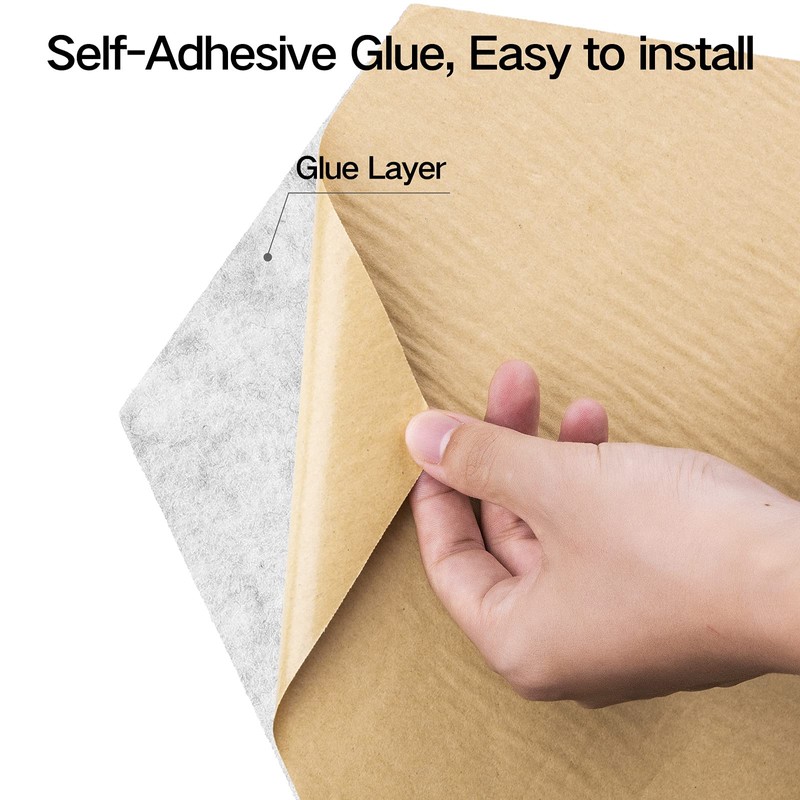 Dailycooper 22 Pack Self-adhesive Acoustic Panels 12" X 10" X