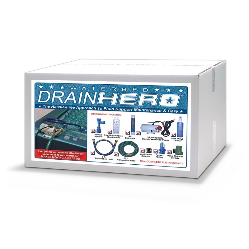 InnoMax Waterbed Drain Hero - Fill, Drain, Maintain Kit