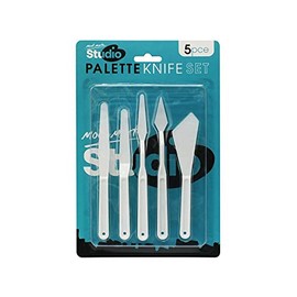 Mont Marte Discovery Palette Knife Set 5pc, Plastic