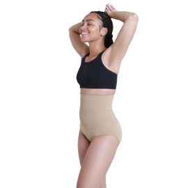 Ingrid & Isabel Basics – Postpartum Belly Support Underwear Briefs – Compression for Tummy Control & Recovery Support