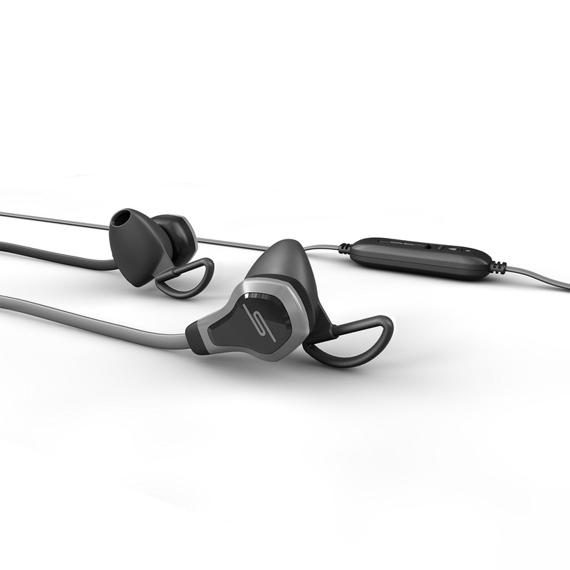 SMS Audio Bio Sport Earbud with Heart Monitor - Black/Grey
