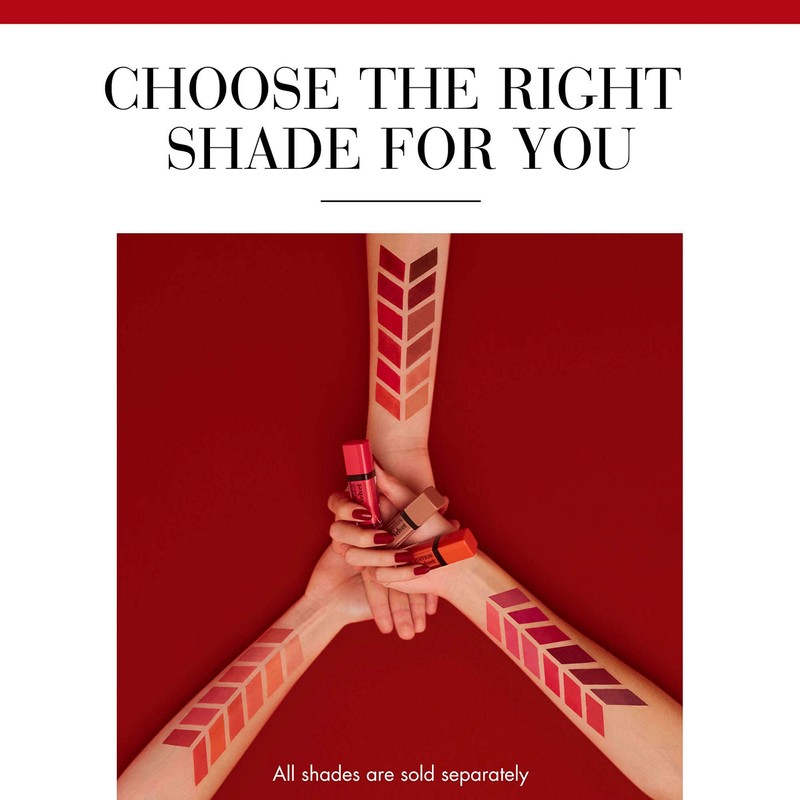 Bourjois Rouge Edition Velvet Liquid Lipstick 7 Nude–Ist Nudes, 6.7ml