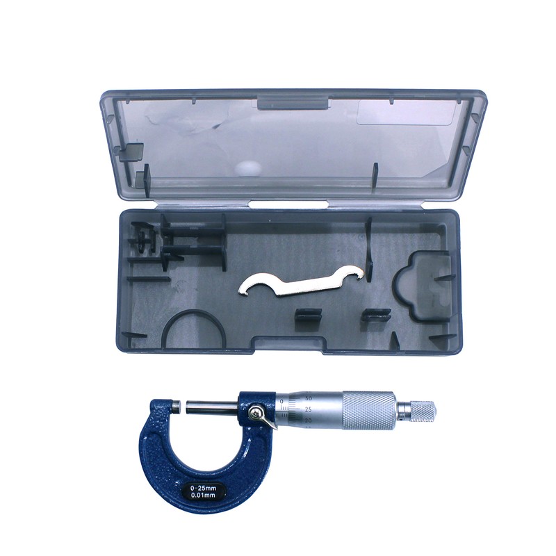 HFS(R) External Micrometer 0-25mm 0.01mm Caliper Measuring Tool Blade Micrometer