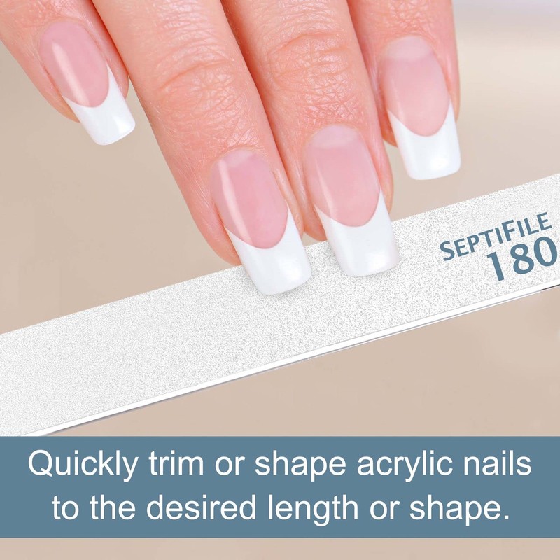 BACKSCRATCHERS Medium/Coarse 180 grit SeptiFile Refills - Use for Artificial