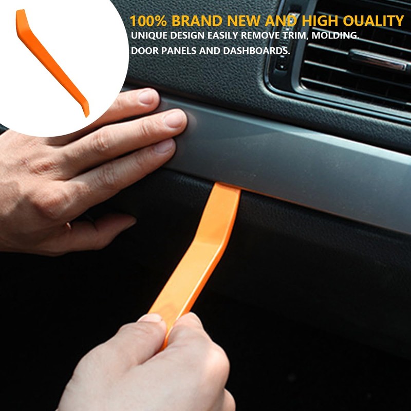 Adunsiaoto 6 Piece Car Door Clip Plastic Pry Tool Set