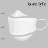 [10 PCS] 25% LARGER KF94 Face Mask - X-LARGE WHITE