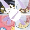 One Piece Durable Non-Stick Rubber Spatulas Baking High Heat Resistant