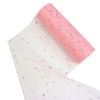Yuanchuan Laser Sequin Glitter Tulle Rolls 6 inch x 10