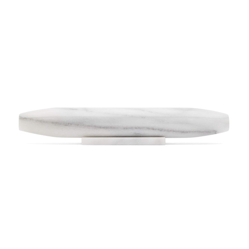 Fox Run Marble French Rolling Pin and Base, 2 x
