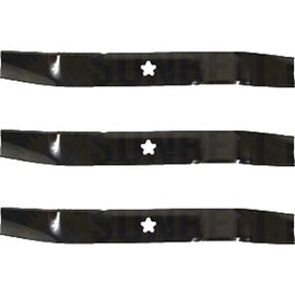 (3 Pack) Premium Medium Lift Replacement XHT Lawn Mower Blade Fits Craftsman 424692 | 19.3125" x 2.25" / 5 Pt. Star Hole