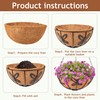 ARVINKEY Hanging Planters Indoor Outdoor Metal or Ceramic Various Sizes