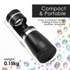 Portable 10x Darkfield Loupe 20.5mm Triplet Lens with LED Light,