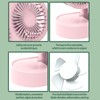 Desktop Double Blade Small Fan USB Mini Folding Desktop 2