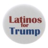 A&T Designs QTY 10 Latinos for Trump 1.25" Pinback Buttons
