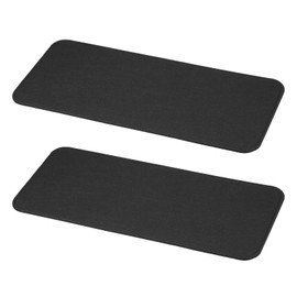 PATIKIL Felt Base Shaper 15x7 Inch, 2 Pcs Bag Bottom Shaper Pad Purse Liner Board Insert Oval for Handbags Tote Crossbody Bag Backpack, Black