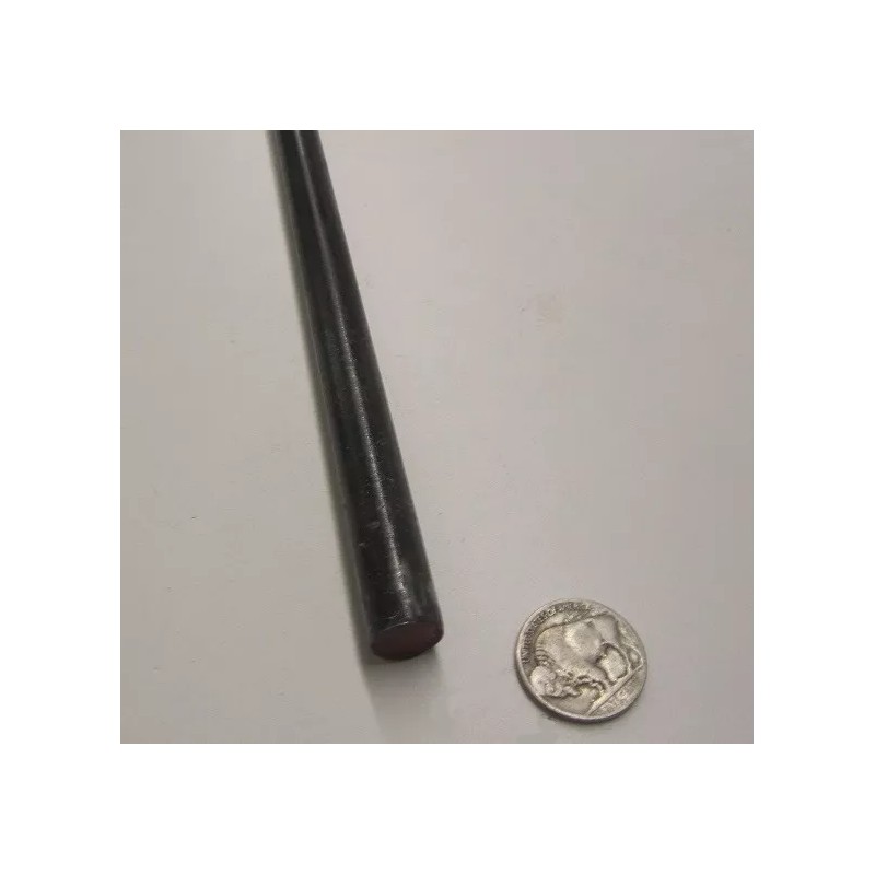Basic 1144 Fatigue Stress Proof Steel Rod Round Bar, 1/2"