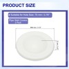 PATIKIL 3" Pipe Wall Covers, 2 Pcs ABS Self-Adhesive Reserved