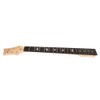 Guitar Neck 22 Frets Solid Wood Blackwood Fingerboard for Electric