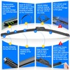 RAINTOK Windshield Wiper Blades Replacement for Subaru Crosstrek Impreza 2017