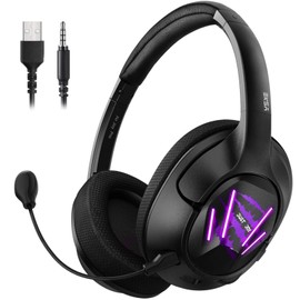 EKSA Super Lightweight Gaming Headset with Mic