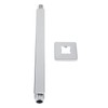 Square Stainless Steel Top Shower Arm Pipe Wall Mount for