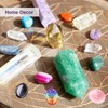 Chakra Worry Stone for Anxiety, 7 Chakra Crystals Healing Stones,