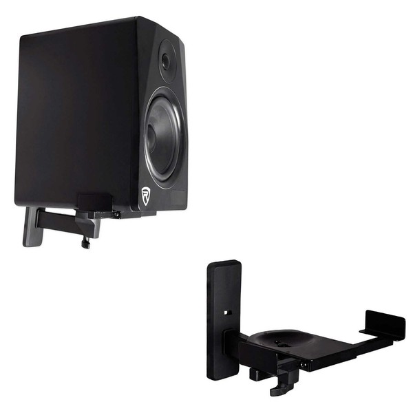 Rockville Pair Wall Mount Swivel Brackets For Edifier S1000DB Bookshelf