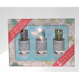 Library of Flowers Parfum Fragrances: True Vanilla Willow & Water, Forget Me Not