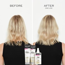 John Frieda ULTRAfiller+ Acondicionador espesante para cabello fino, acondicionador voluminizador, biotina y ácido hialurónico para cabello adelgazante, 8.3 onzas