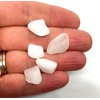 Snowy Quartz Mini Crystal Tumbled Stones - 10 Pc
