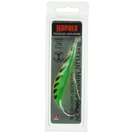 Rapala Rattlin' Minnow Spoon-Large Freshwater Fishing Tackle - Variable Swimming Depth - Size 8 cm / 16 g - Made in Estonia - Unisex Adult Field, Multi-Colour, Standard