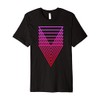 Sacred Geometry Geometric Repeating Triangle Premium T-Shirt