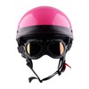 1Storm Motorcycle Half Face Helmet Mopeds Scooter Pilot with Retractable