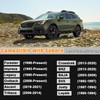 West Llama Customized Auto Car Steering Wheel Cover for Subaru