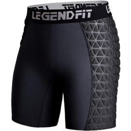 Legendfit Girls Youth Softball Padded Sliding Shorts Compression Underwear Protective Supportor Baseball Football Lacrosse