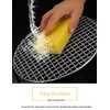 InBlossoms Multi-Purpose Round Cooling Cooking Rack Dia 7" Stainless Steel