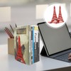 BESTOYARD 2 Pcs Genesis Eiffel Tower Bookends Stylish Reusable Tower