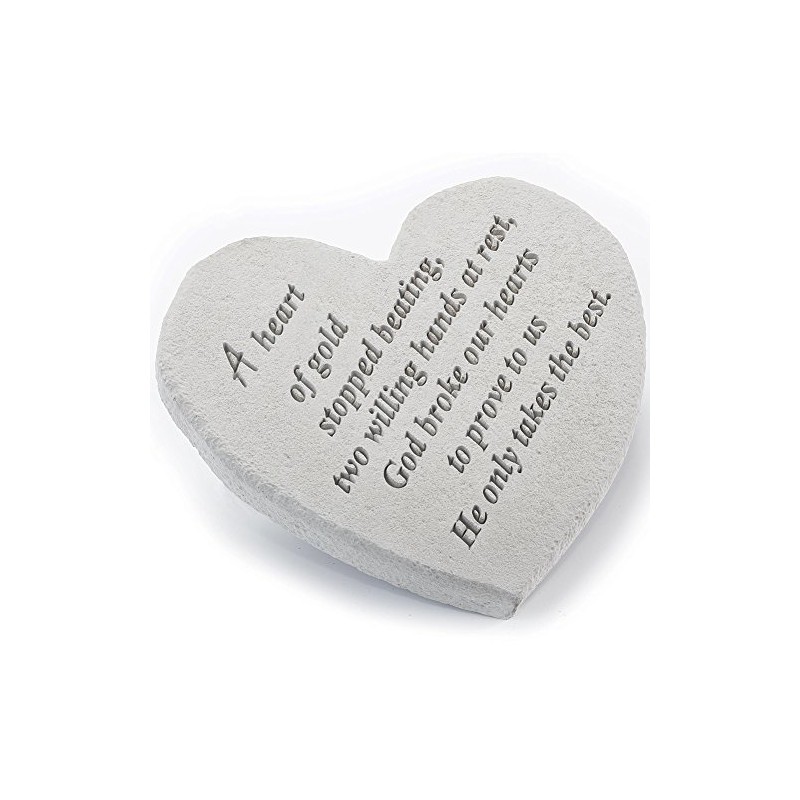 Kay Berry Great Thought Hearts A Heart of Gold Stone