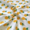Qililandiy 100% Cotton Pineapple Print Cotton Fabric Quilting Fat Quarter