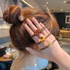 액세서리 5종세트 머리끈 헤어 여자 데일리 포인트 (WFLP03E) Accessory 5-piece set hair tie for women daily point (WFLP03E)