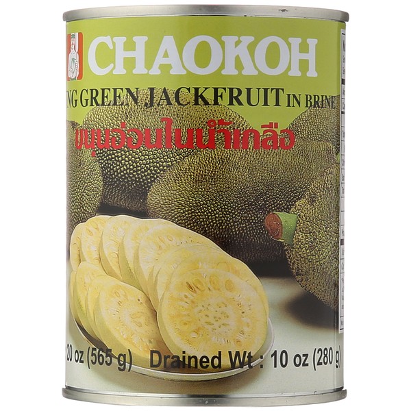 Chaokoh Young Green Jackfruit in Brine 20oz (6 Pack)